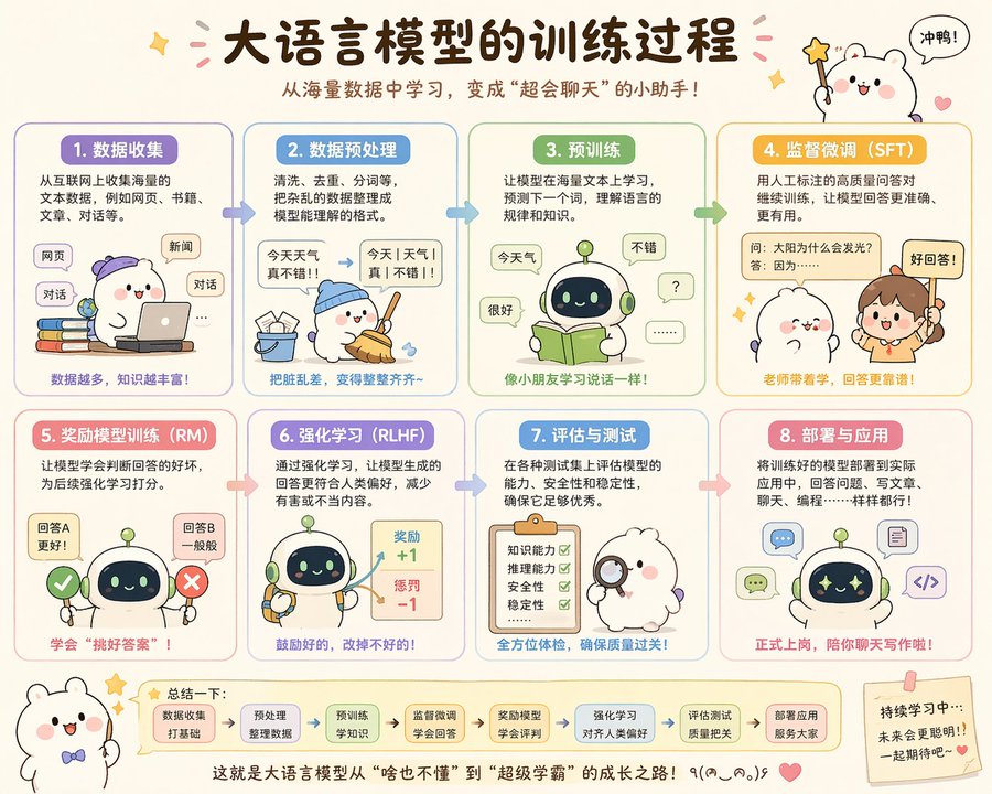 萌系大模型訓練圖解