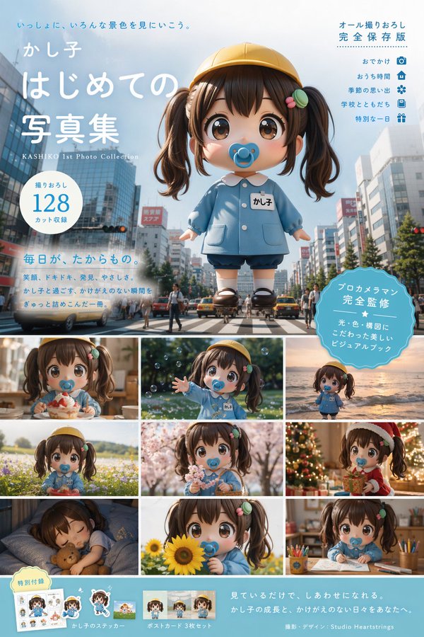 專業設計師打造角色寫真集