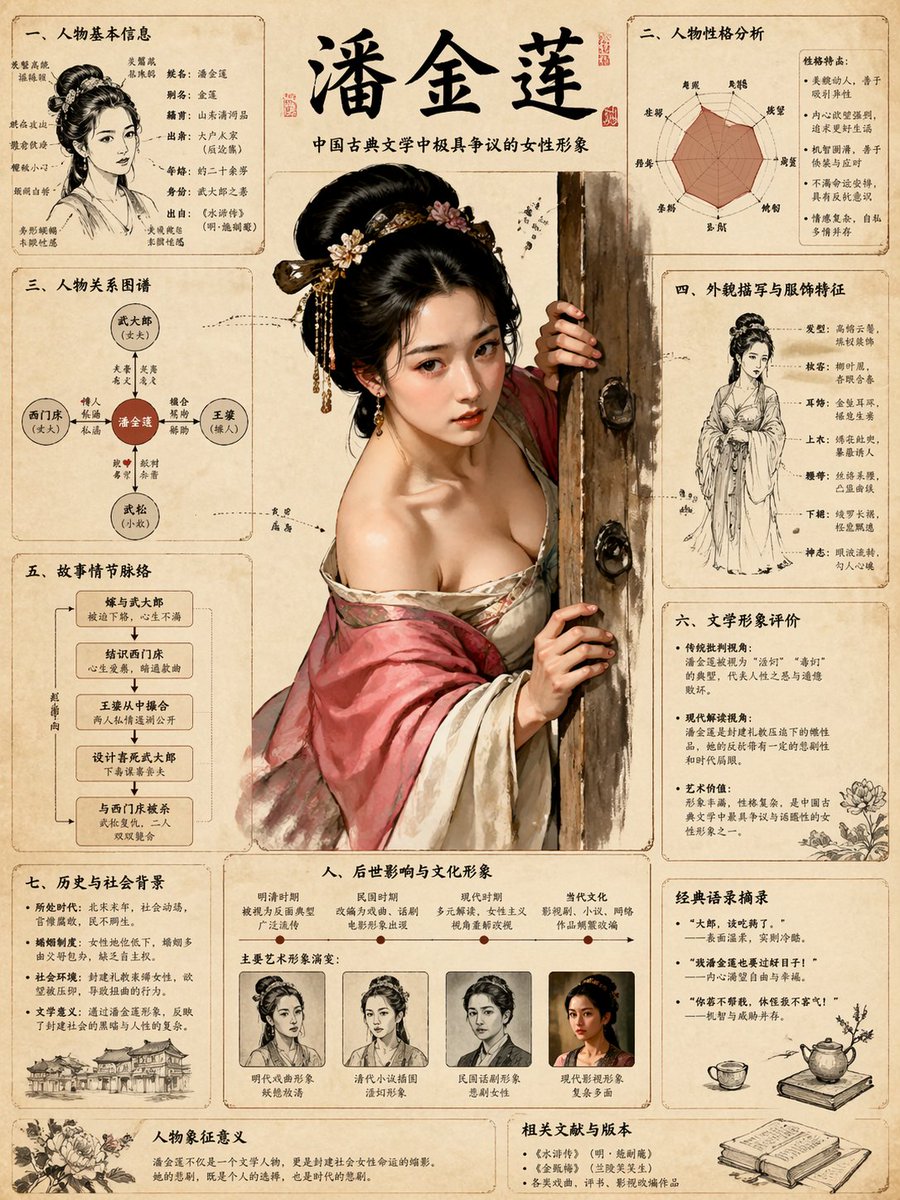 繪製金瓶梅知識圖譜