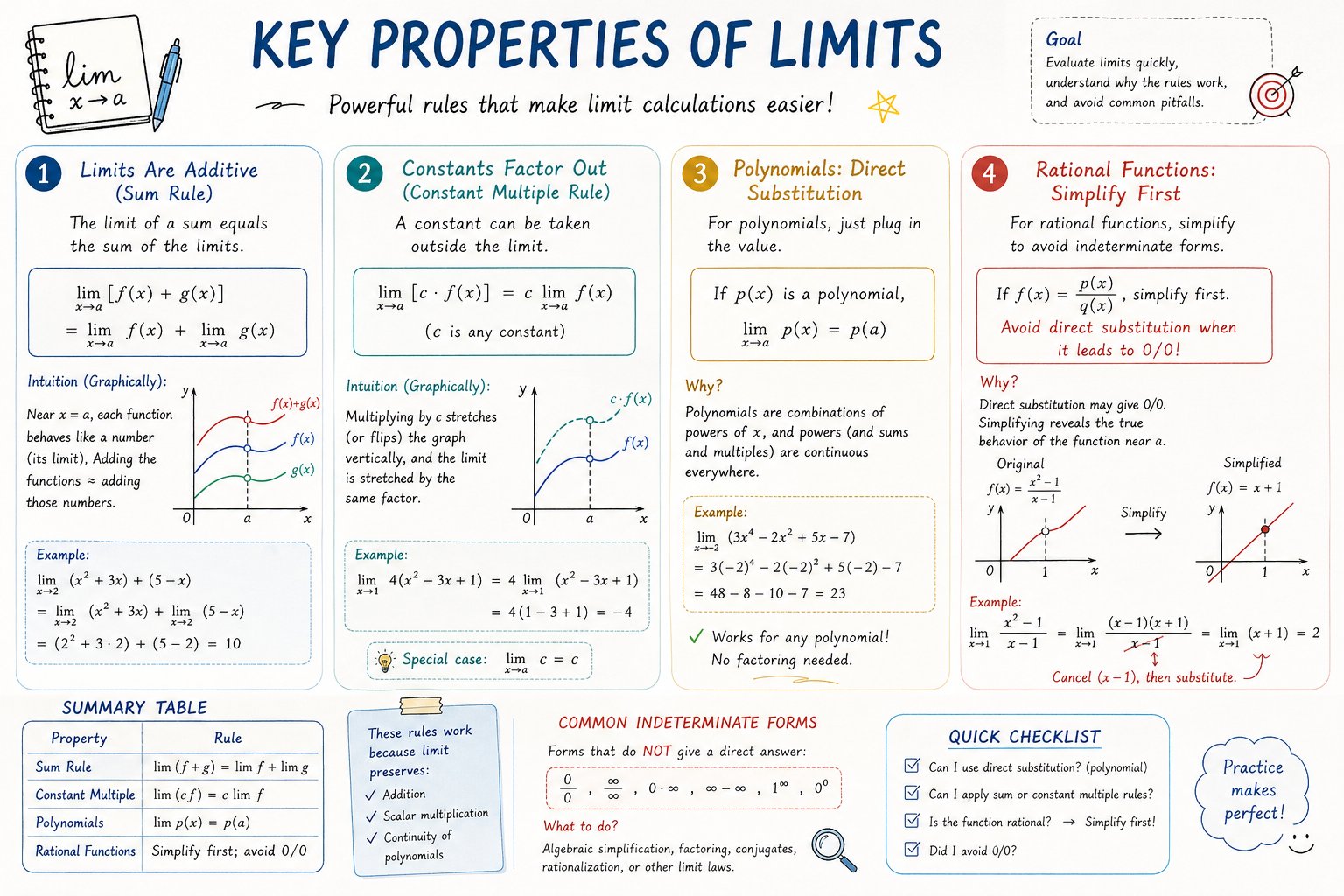 AP Calculus 學習表資訊圖