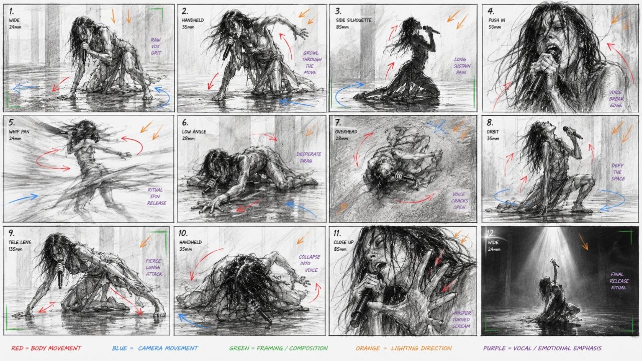 當代舞現場 Storyboard