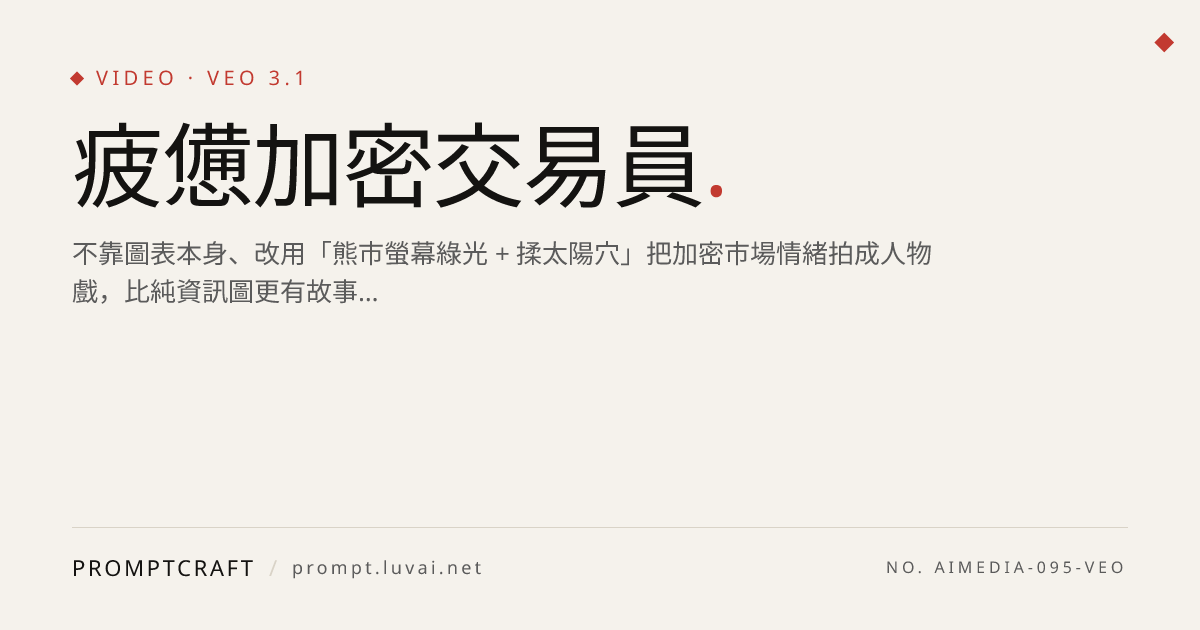 疲憊加密交易員