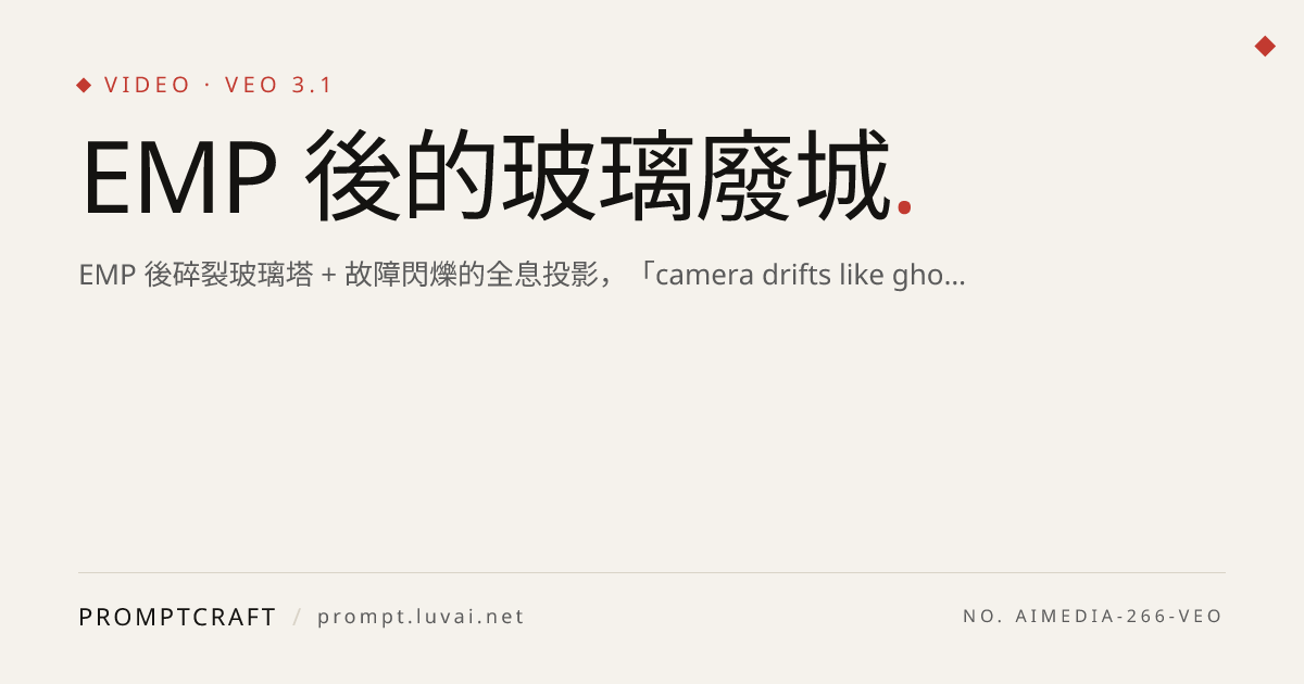 EMP 後的玻璃廢城