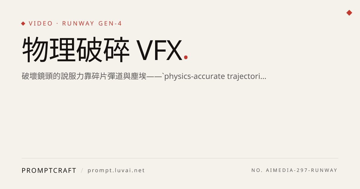 物理破碎 VFX