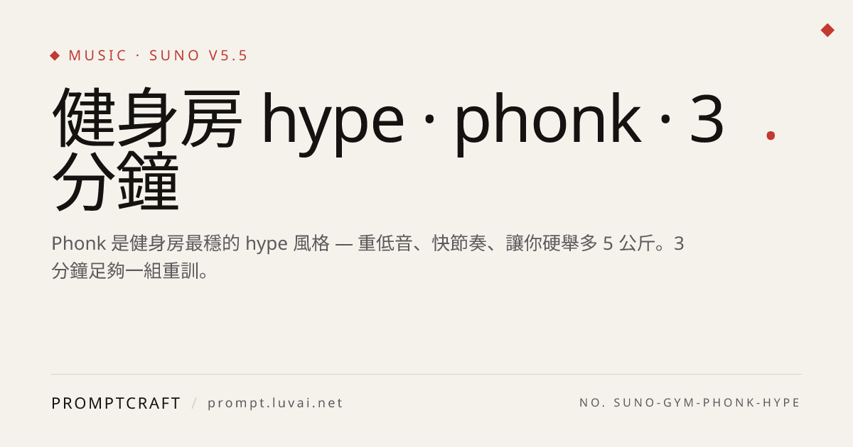 健身房 hype · phonk · 3 分鐘